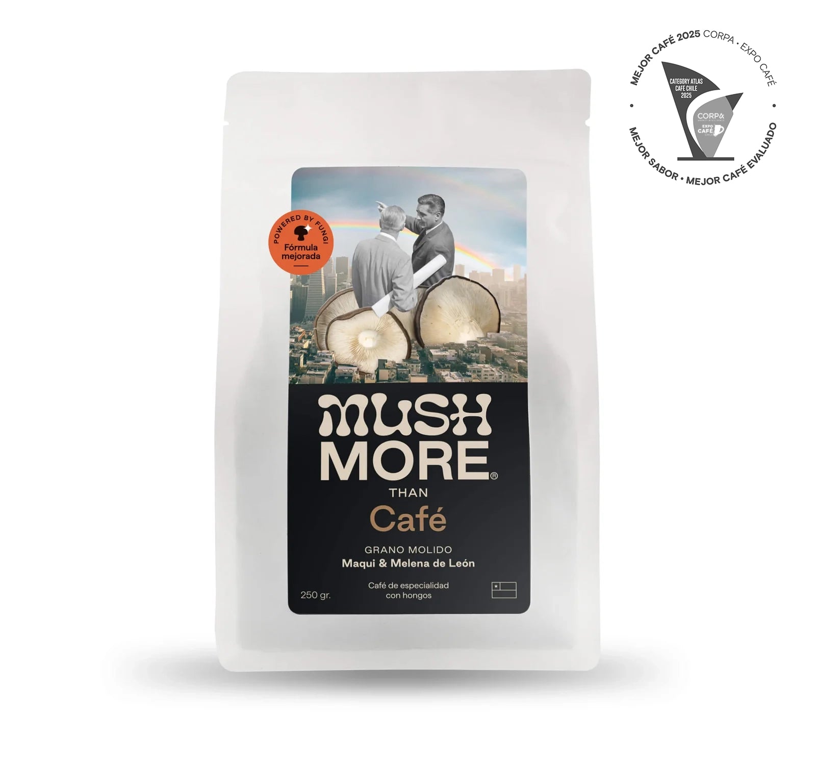 CAFÉ BRAIN  - Melena de león.