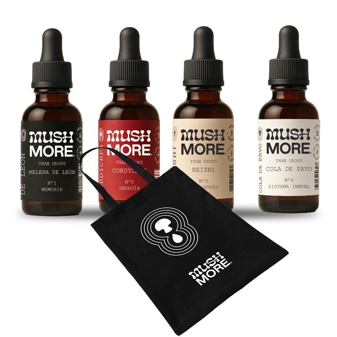 PACK DROP - Full Acción + Totebag Mushmore