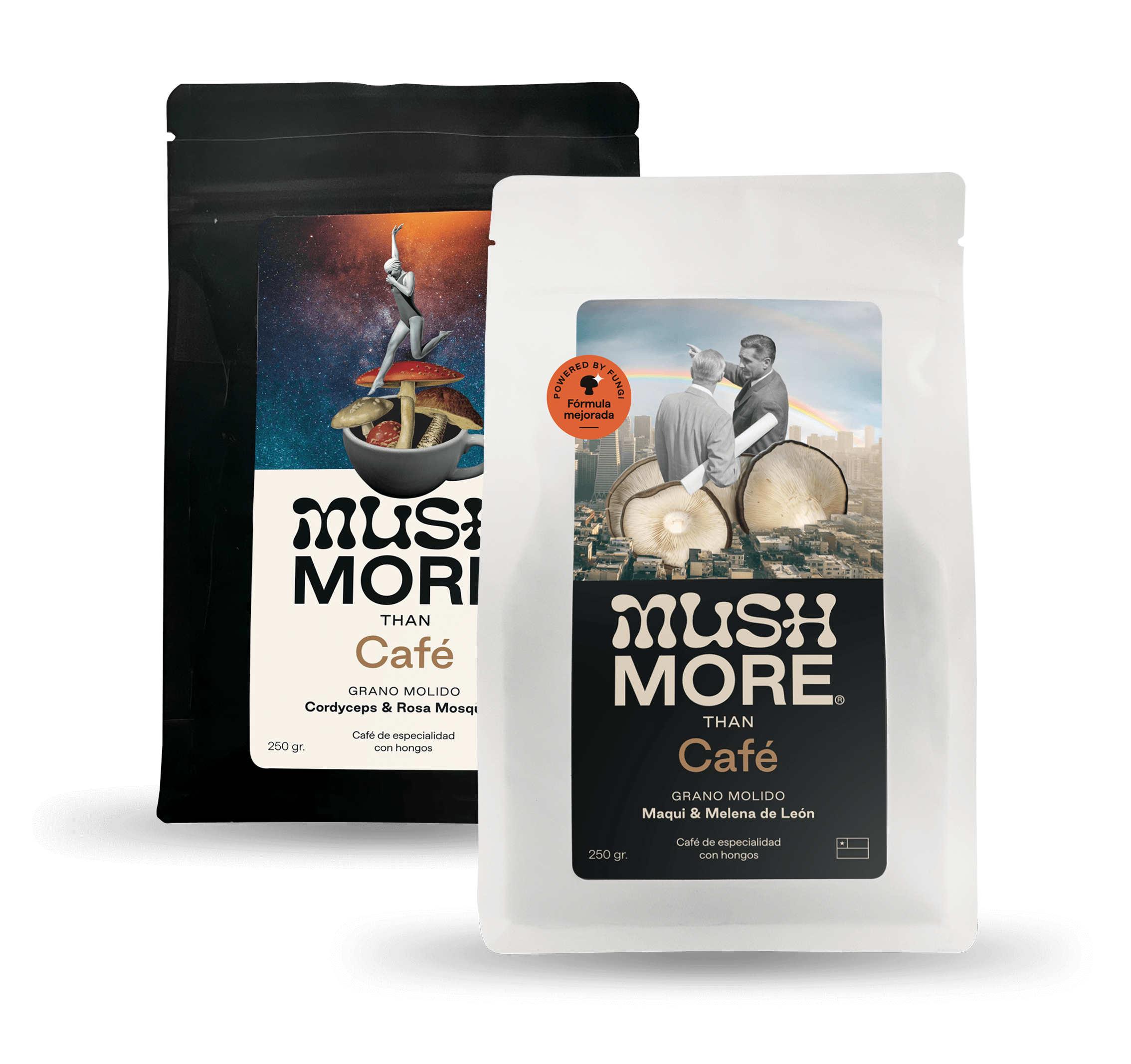 PACK BLACK & WHITE + Totebag Mushmore - Vista 9